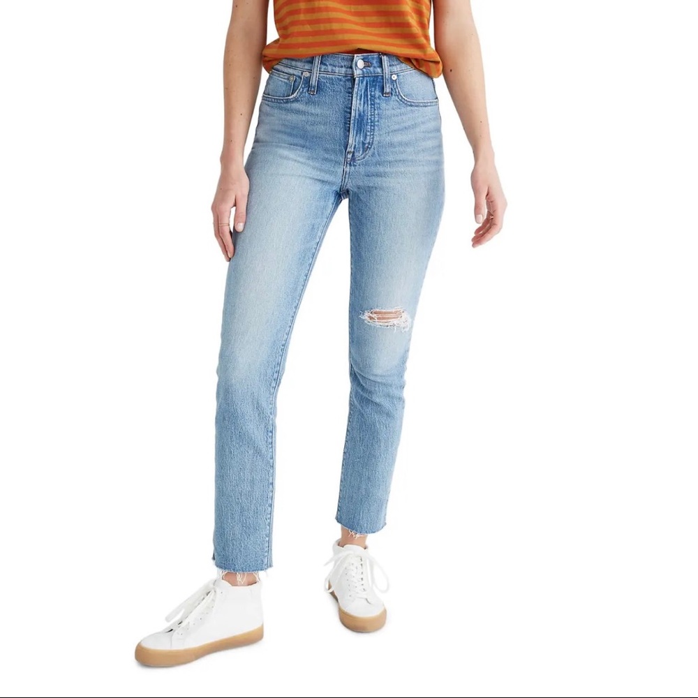 NWT Madewell Perfect Vintage Crop Jean
